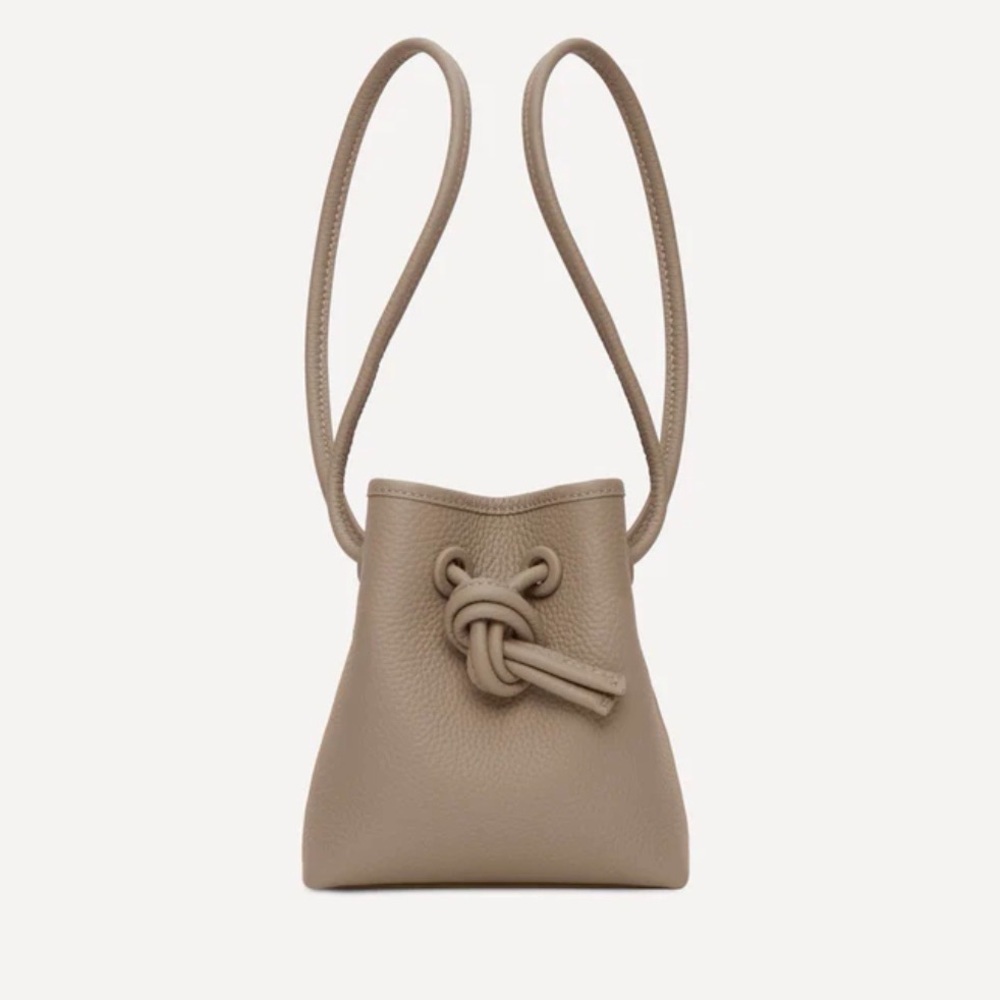 Vasic Bond Mini Mini Bag in Stone Leather